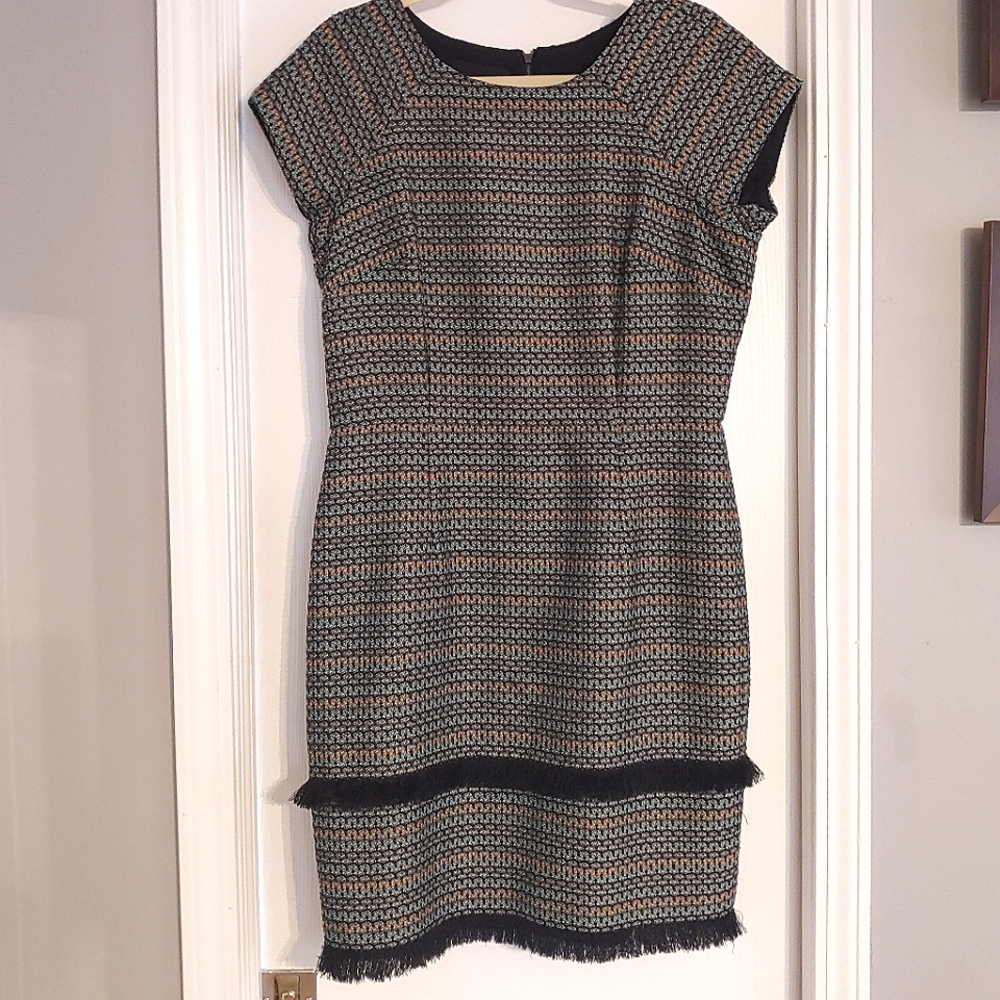 NEW Donna Morgan a-line multi colored dress